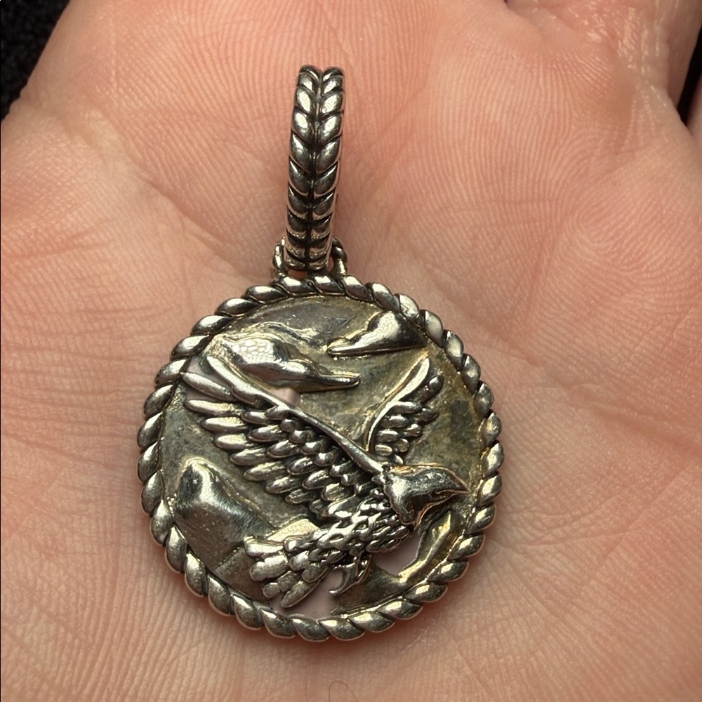 JAI HEAVY Sterling Silver Born to Soar Pendant